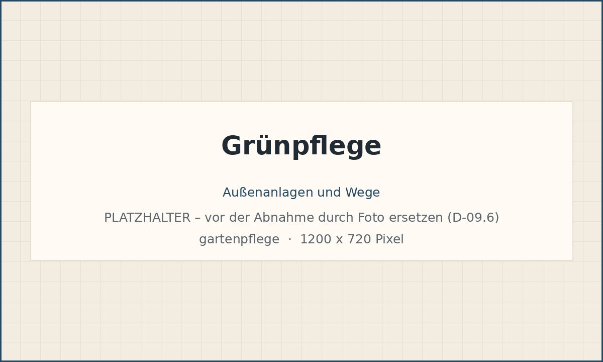 Grünpflege: Außenanlagen, die zur Anlage passen – Bild folgt