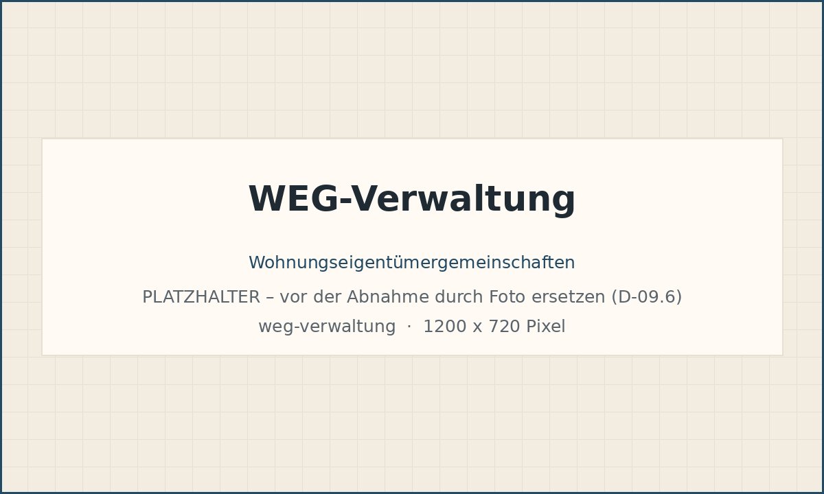 WEG-Verwaltung am Niederrhein – Bild folgt